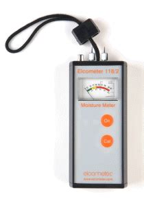 Surface moisture meter 118 